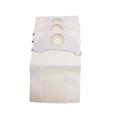 Kit Saco Descartável c/3 para Aspirador de Pó - Modelo Karcher BV 5/1