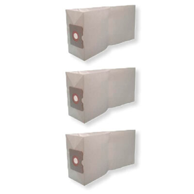 Kit Saco Descartável c/3 para Aspirador de Pó - Modelos Karcher NT 10/1 - 12/1 - 30/1