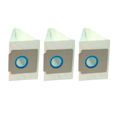 Kit Saco Descartável c/3 para Aspirador de Pó - Modelos Neo/Listo/Pet Lover