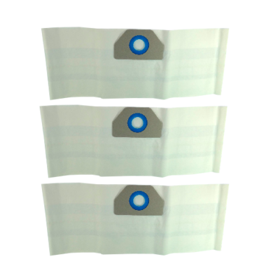 Kit Saco Descartável c/3 para Aspirador de Pó - Modelos WAP GTW Inox 20/Energy