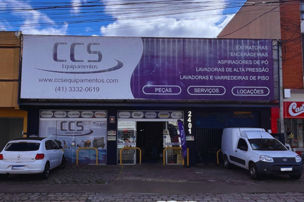 CCS Equipamentos - Compromisso com qualidade e excelência em equipamentos de limpeza, assistência técnica autorizada e revenda oficial de peças originais em Curitiba e Região Metropolitana.